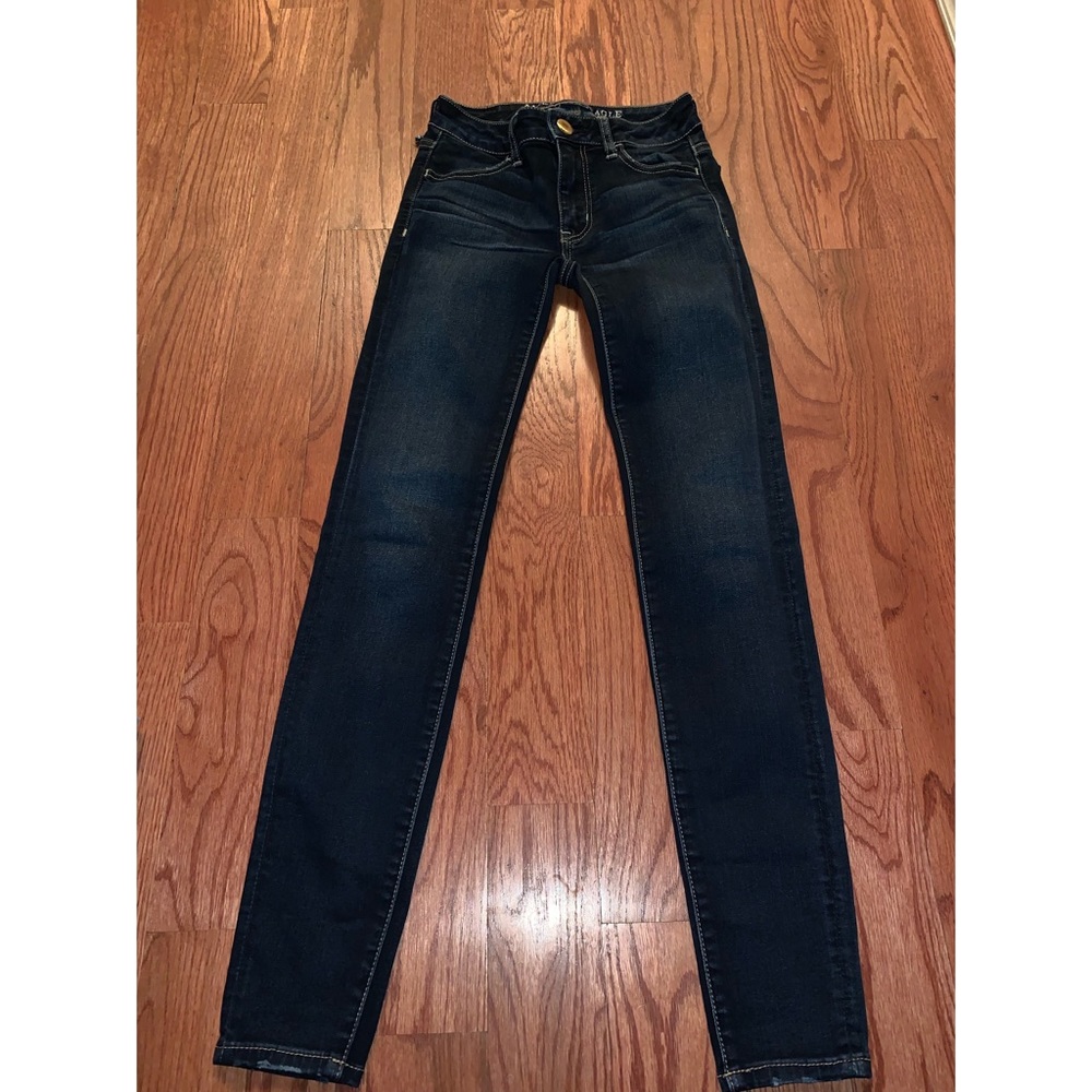 Dark Wash American Eagle Jegging